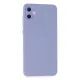 Samsung Galaxy A05 Kılıf Nano içi Kadife Silikon - Lila