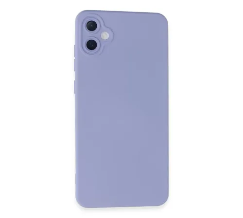 Samsung Galaxy A05 Kılıf Nano içi Kadife Silikon - Lila