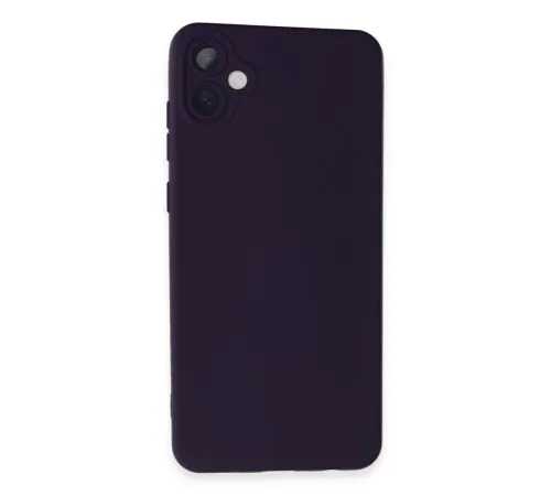 Samsung Galaxy A05 Kılıf Nano içi Kadife Silikon - Mor