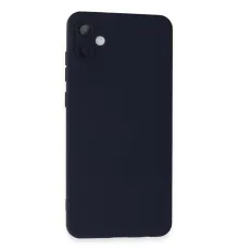 Samsung Galaxy A05 Kılıf Nano içi Kadife Silikon - Lacivert