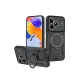 Realme C53 Kılıf Joy Lens Standlı Kapak - Siyah