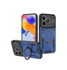 Realme C53 Kılıf Joy Lens Standlı Kapak - Lacivert