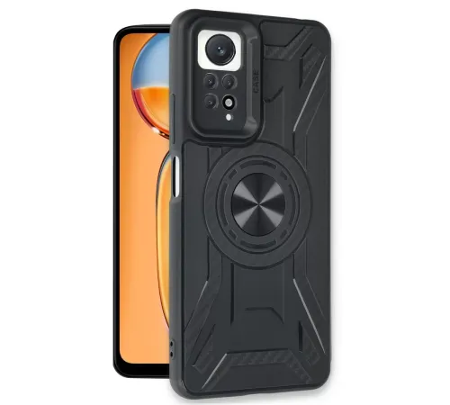 Xiaomi Redmi Note 12 Pro 4G Kılıf Lincoln Silikon - Siyah