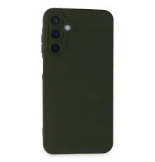 Samsung Galaxy A05S Kılıf Nano içi Kadife Silikon - Koyu Yeşil
