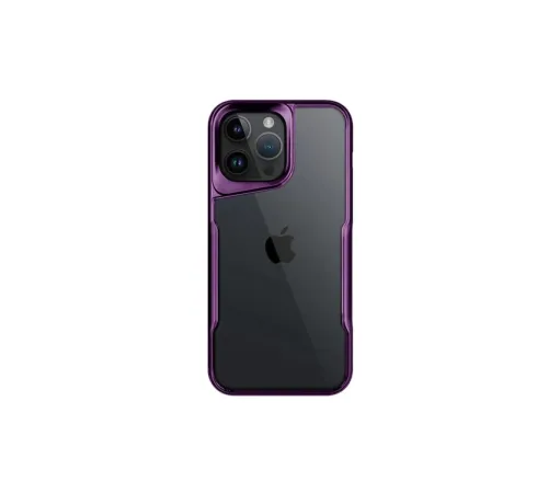 Apple iPhone 16 Pro Kılıf Boyi Silikon Kapak - Derin Mor