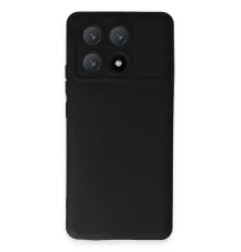 Xiaomi Poco X6 Pro Kılıf Nano içi Kadife Silikon - Siyah