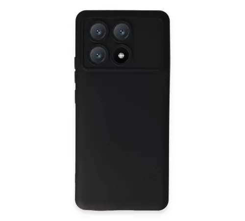 Xiaomi Poco X6 Pro Kılıf Nano içi Kadife Silikon - Siyah