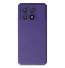 Xiaomi Poco X6 Pro Kılıf Nano içi Kadife Silikon - Mor