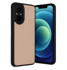 Realme 12 Lite Kılıf Aras Deri Kapak - Pudra