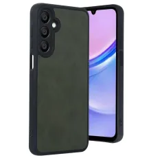 Samsung Galaxy A16 5G Kılıf Aras Deri Kapak - Koyu Yeşil