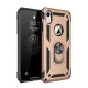 Apple iPhone XR Kılıf Sofya Yüzüklü Silikon Kapak - Gold