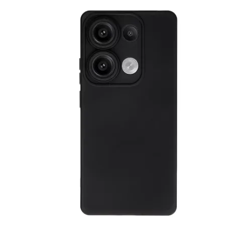 Xiaomi Redmi Note 13 4G Kılıf Nano içi Kadife Silikon - Siyah