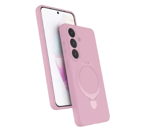 Samsung Galaxy S26 Plus Regal Magsafe Standlı Kapak - Açık Pembe