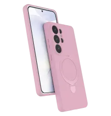 Samsung Galaxy S26 Ultra Regal Magsafe Standlı Kapak - Açık Pembe