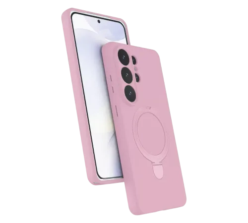 Samsung Galaxy S26 Ultra Regal Magsafe Standlı Kapak - Açık Pembe