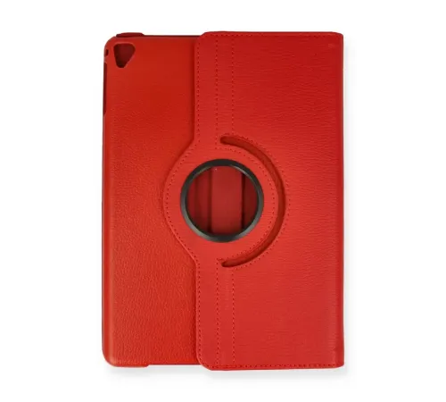 Apple iPad 9.7 (2018) Kılıf 360 Tablet Deri Kılıf - Kırmızı