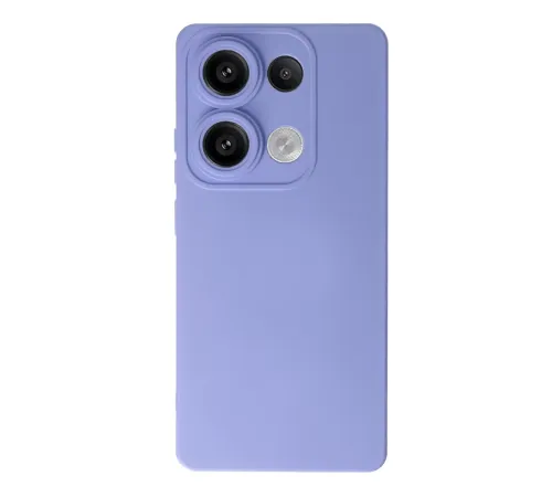 Xiaomi Redmi Note 13 4G Kılıf Nano içi Kadife Silikon - Lila