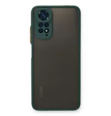 Xiaomi Redmi Note 11 Pro Kılıf Montreal Silikon Kapak - Yeşil