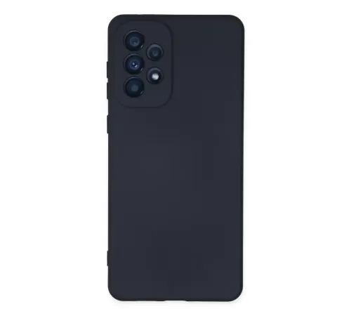 Samsung Galaxy A23 4G Kılıf Nano içi Kadife Silikon - Lacivert