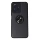 Xiaomi Redmi Note 12 4G Kılıf Montreal Yüzüklü Silikon Kapak - Siyah