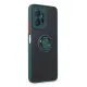 Xiaomi Redmi Note 12 4G Kılıf Montreal Yüzüklü Silikon Kapak - Yeşil