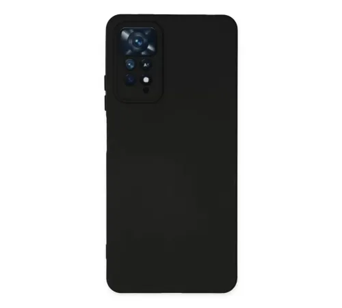 Redmi Note 11 Pro Kılıf Nano içi Kadife Silikon - Siyah