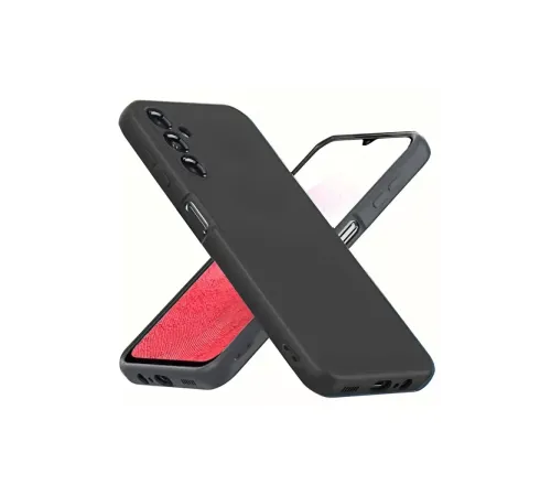 Samsung Galaxy A34 5G Kılıf First Silikon - Siyah