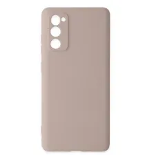 Samsung Galaxy S20 FE Kılıf Nano içi Kadife Silikon - Pudra