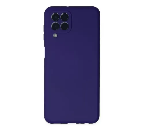 Samsung Galaxy M33 Kılıf Nano içi Kadife Silikon - Mor