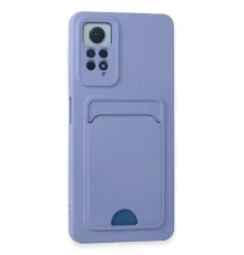 Xiaomi Redmi Note 11 Pro Kılıf Kelvin Kartvizitli Silikon - Lila