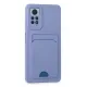 Xiaomi Redmi Note 11 Pro Kılıf Kelvin Kartvizitli Silikon - Lila
