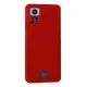 Xiaomi Redmi Note 11 Pro Kılıf Kelvin Kartvizitli Silikon - Kırmızı