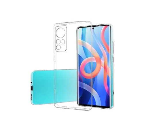 Xiaomi Mi 12 Kılıf Lüx Şeffaf Silikon