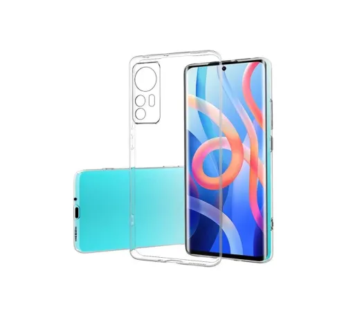 Xiaomi Mi 12 Kılıf Lüx Şeffaf Silikon