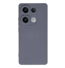 Xiaomi Redmi Note 13 4G Kılıf Nano içi Kadife Silikon - Gri