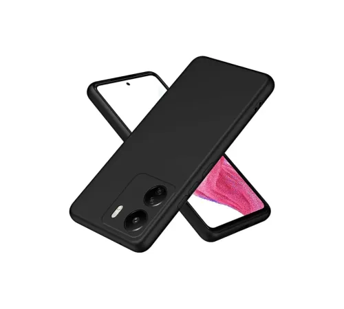 Xiaomi Redmi 13C Kılıf First Silikon - Siyah