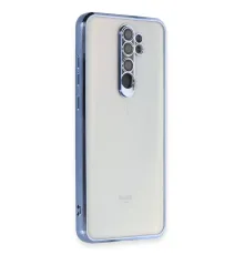 Redmi Note 8 Pro Kılıf Lensli Silikon - Açık Mavi