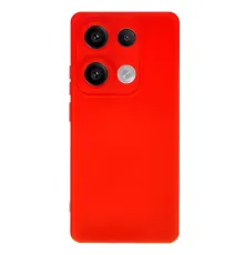 Xiaomi Redmi Note 13 Pro 4G Kılıf Nano içi Kadife Silikon - Kırmızı