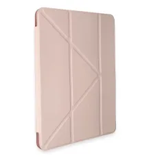 Huawei MatePad SE 11 Kılıf Kalemlikli Mars Tablet Kılıfı - Rose Gold