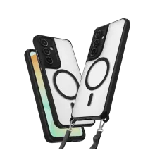 Samsung Galaxy S25 Plus Kılıf Enka Magsafe Silikon Kılıf - Siyah