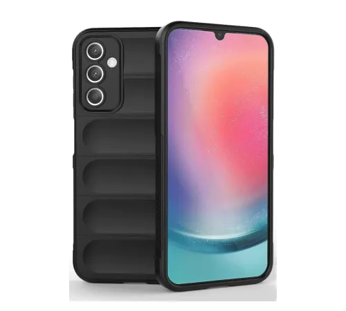 Samsung A36 Kılıf Optimum Silikon - Siyah