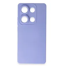 Xiaomi Redmi Note 13 Pro 4G Kılıf Nano içi Kadife Silikon - Lila