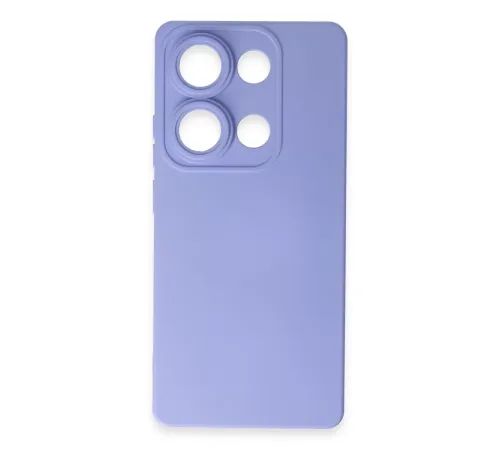 Xiaomi Redmi Note 13 Pro 4G Kılıf Nano içi Kadife Silikon - Lila