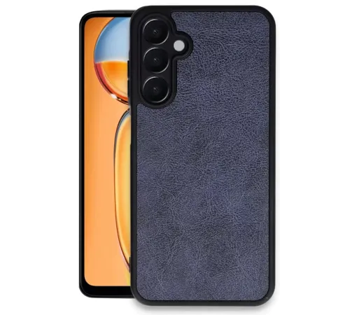 Samsung Galaxy A26 Kılıf Aras Deri Kapak - Lacivert