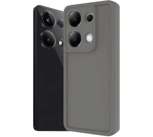 Xiaomi Redmi Note 13 Pro 4G Kılıf Viera Silikon - Gri