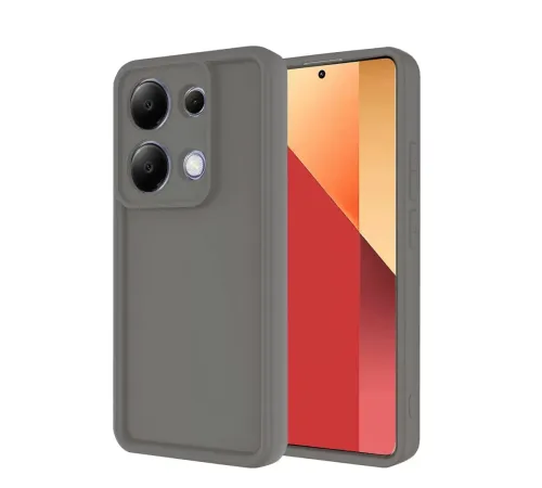 Xiaomi Redmi Note 13 Pro 4G Kılıf Viera Silikon - Gri