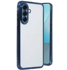 Samsung Galaxy A56 Kılıf Lensli Silikon - Lacivert
