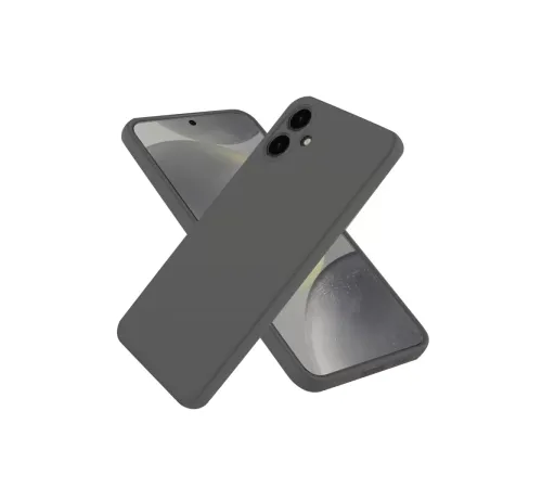 Samsung Galaxy A06 Kılıf First Silikon - Gri