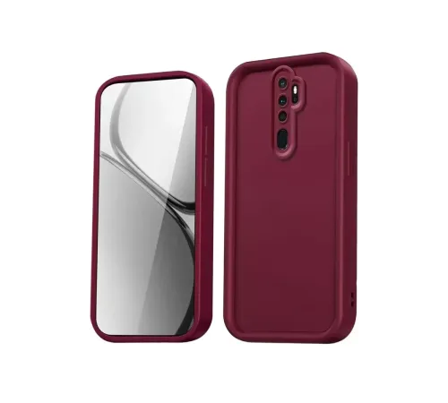 Xiaomi Redmi Note 8 Pro Kılıf Viera Silikon - Bordo