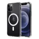 Apple iPhone 12 Kılıf Magneticsafe Şeffaf Silikon - Şeffaf